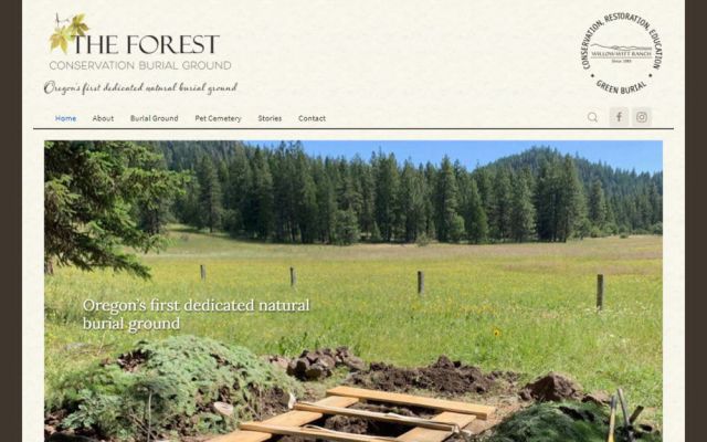 the forest conservation burial